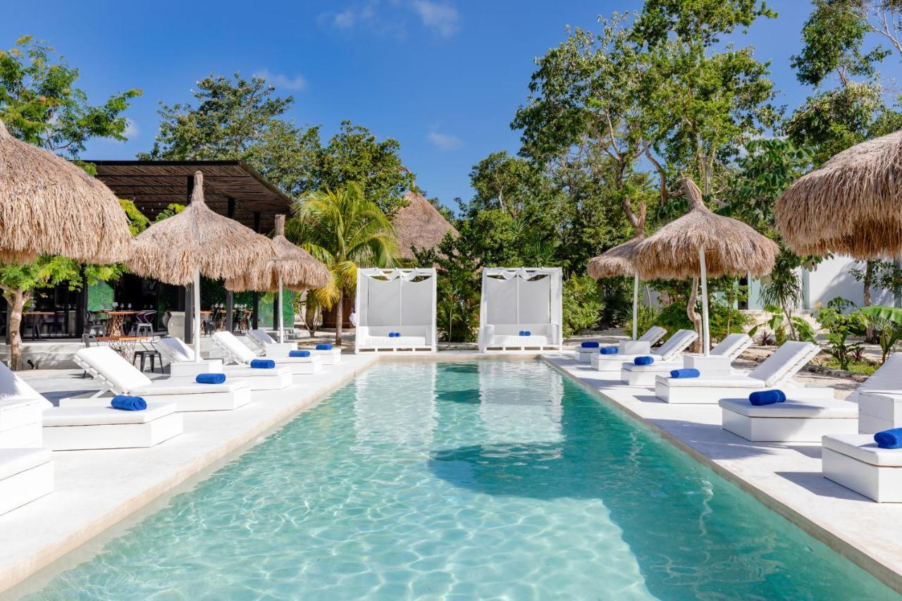 Jungle Lodge Boutique Hotel - Adults Only Chemuyil Exterior foto